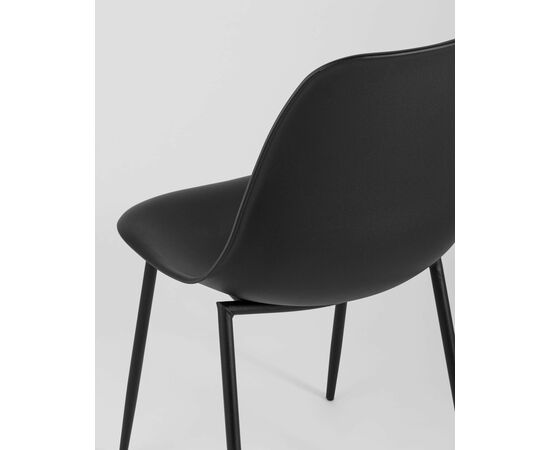Стул KON черный, изображение 10 | Интернет магазин мебели и декора LifeDekor