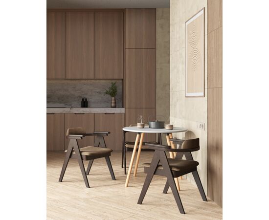 Стул обеденный OLAV кофейный 2 шт., изображение 4 | Интернет магазин мебели и декора LifeDekor