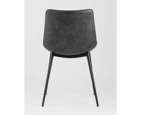 Стул TEXAS экокожа серый, изображение 9 | Интернет магазин мебели и декора LifeDekor