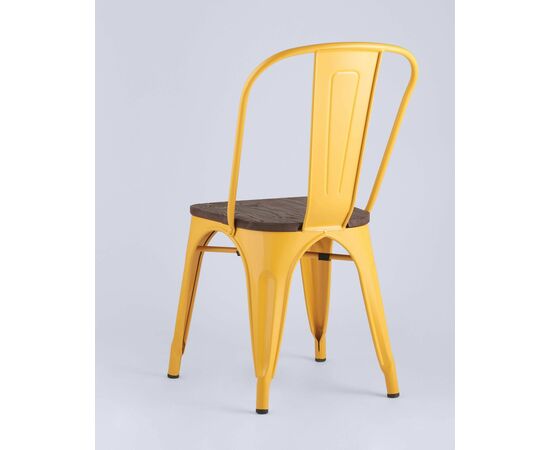 Стул TOLIX WOOD желтый, изображение 6 | Интернет магазин мебели и декора LifeDekor
