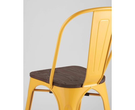 Стул TOLIX WOOD желтый, изображение 7 | Интернет магазин мебели и декора LifeDekor