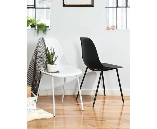 Стул KON черный, изображение 3 | Интернет магазин мебели и декора LifeDekor