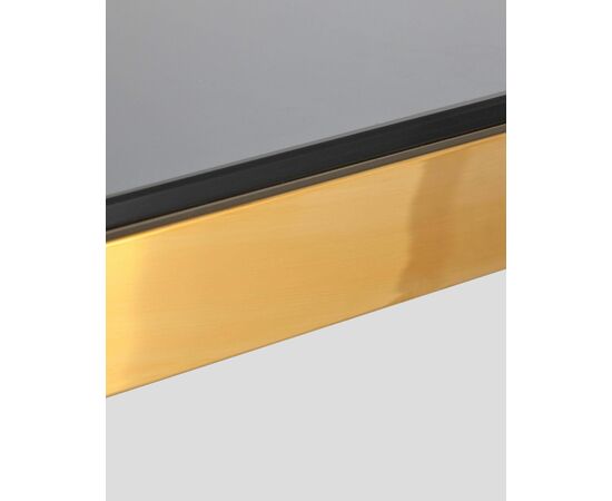 Журнальный столик 55*55 ГЭТСБИ золото стекло smoke, изображение 9 | Интернет магазин мебели и декора LifeDekor