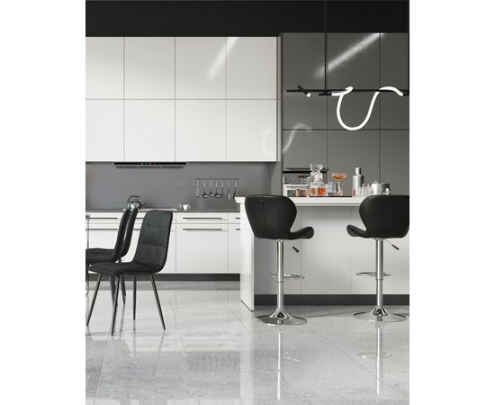 Стул барный Бон черный, изображение 3 | Интернет магазин мебели и декора LifeDekor