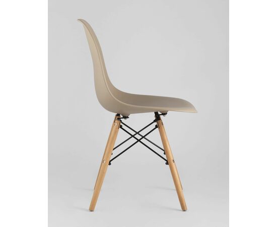 Стул DSW бежевый x4, изображение 6 | Интернет магазин мебели и декора LifeDekor