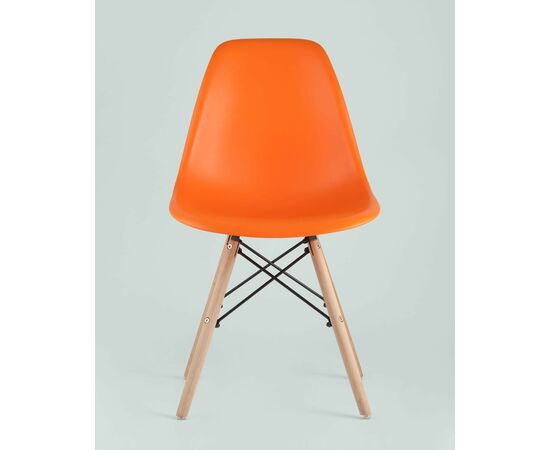 Стул DSW оранжевый x4, изображение 5 | Интернет магазин мебели и декора LifeDekor