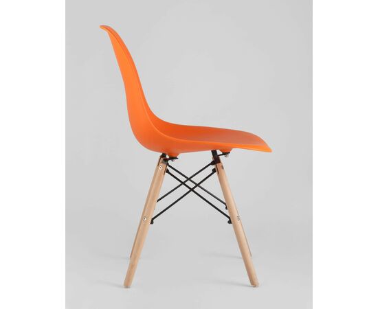 Стул DSW оранжевый x4, изображение 6 | Интернет магазин мебели и декора LifeDekor