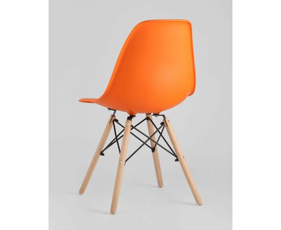 Стул DSW оранжевый x4, изображение 8 | Интернет магазин мебели и декора LifeDekor