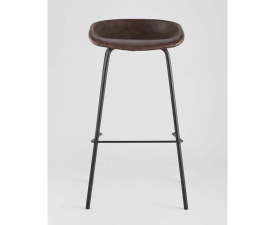 Стул барный Beetle Lite PU коричневый, изображение 3 | Интернет магазин мебели и декора LifeDekor
