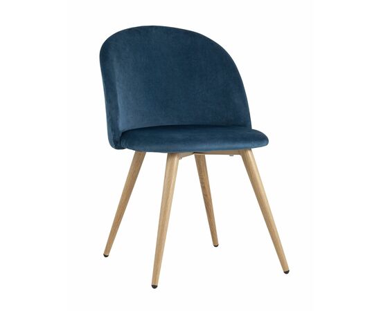 Стул Лион велюр голубой | Интернет магазин мебели и декора LifeDekor