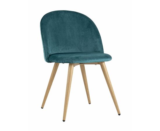 Стул Лион велюр с ромбами аквамарин | Интернет магазин мебели и декора LifeDekor