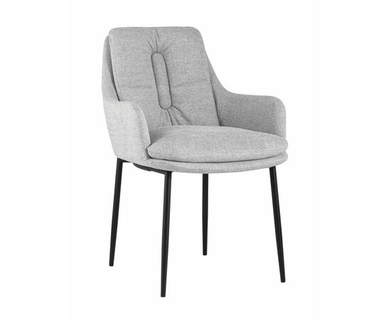 Кресло Саманта рогожка светло-серый | Интернет магазин мебели и декора LifeDekor