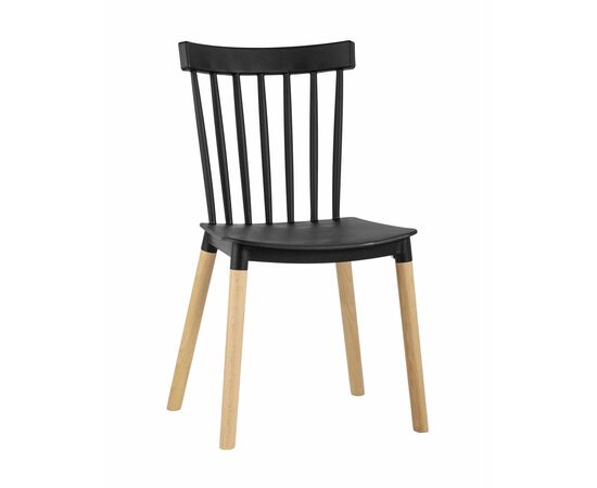 Стул Field пластик черный | Интернет магазин мебели и декора LifeDekor