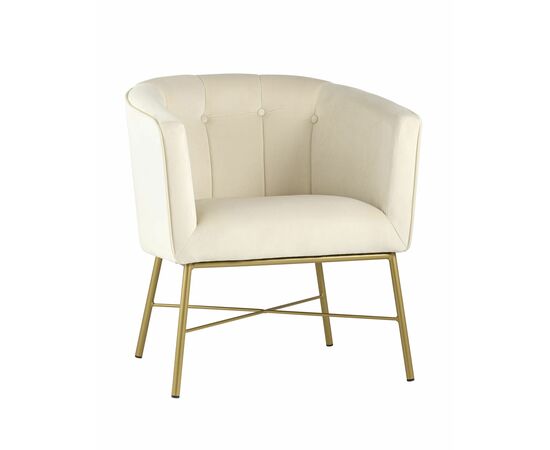 Кресло Шале велюр бежевый | Интернет магазин мебели и декора LifeDekor