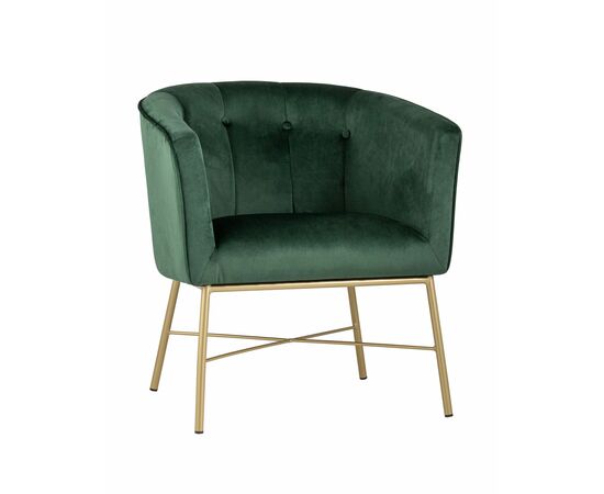 Кресло Шале велюр зеленый | Интернет магазин мебели и декора LifeDekor