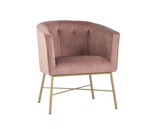Кресло Шале велюр розовый | Интернет магазин мебели и декора LifeDekor
