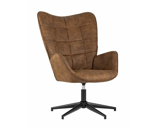 Кресло Ирис вращающееся коричневое | Интернет магазин мебели и декора LifeDekor