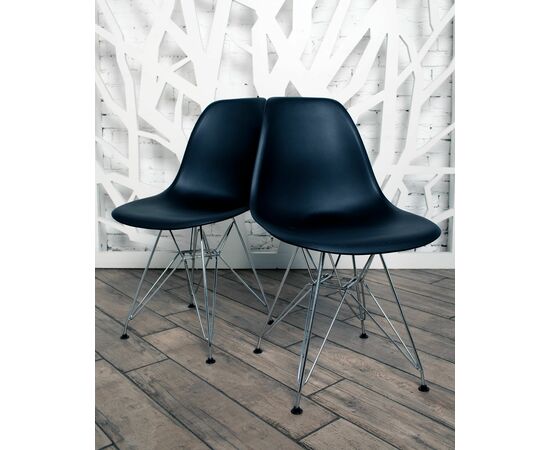 Стул DSR черный, изображение 3 | Интернет магазин мебели и декора LifeDekor