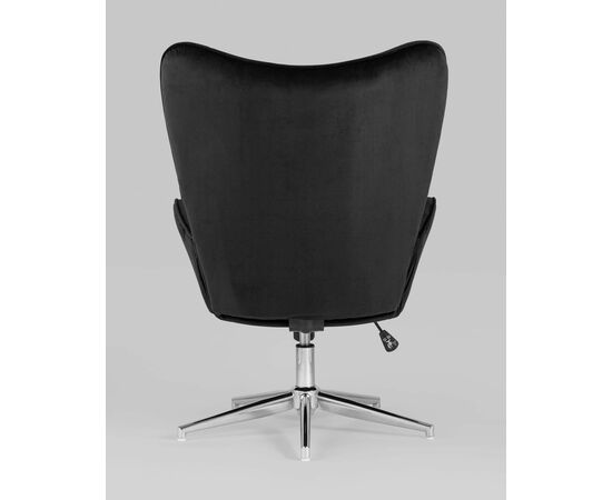 Кресло Филадельфия велюр черный, изображение 7 | Интернет магазин мебели и декора LifeDekor