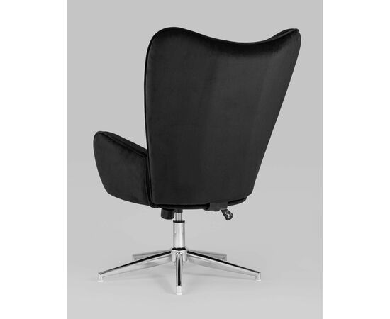 Кресло Филадельфия велюр черный, изображение 8 | Интернет магазин мебели и декора LifeDekor