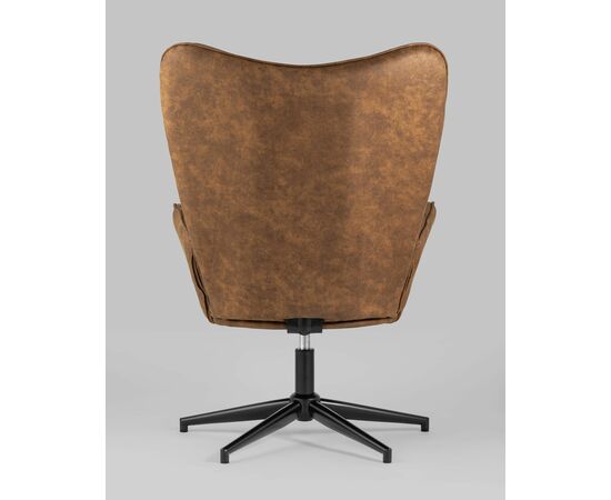 Кресло Ирис вращающееся коричневое, изображение 7 | Интернет магазин мебели и декора LifeDekor