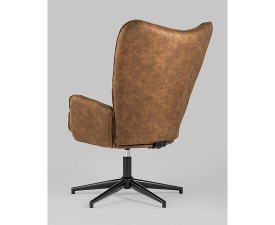 Кресло Ирис вращающееся коричневое, изображение 8 | Интернет магазин мебели и декора LifeDekor