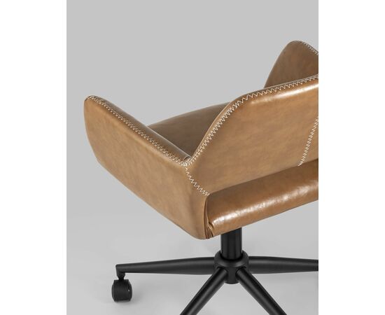 Кресло компьютерное Филиус экокожа коричневый, изображение 9 | Интернет магазин мебели и декора LifeDekor