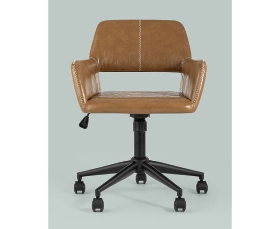 Кресло компьютерное Филиус экокожа коричневый, изображение 5 | Интернет магазин мебели и декора LifeDekor