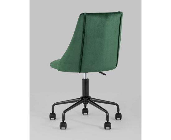 Кресло компьютерное Сиана велюр зеленый, изображение 8 | Интернет магазин мебели и декора LifeDekor