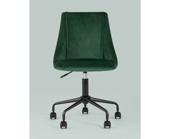 Кресло компьютерное Сиана велюр зеленый, изображение 5 | Интернет магазин мебели и декора LifeDekor