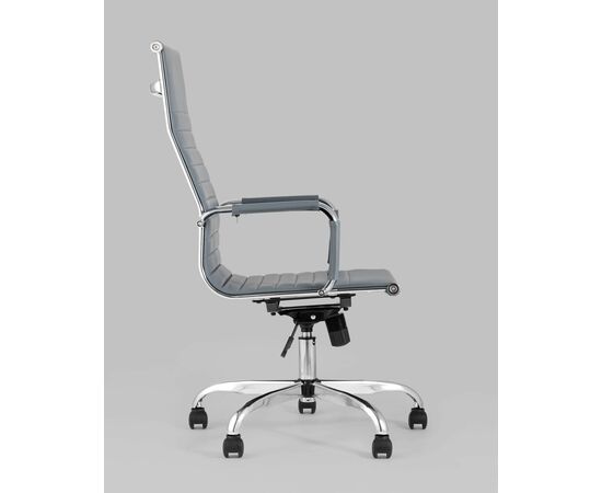 Кресло руководителя TopChairs City серый, изображение 8 | Интернет магазин мебели и декора LifeDekor