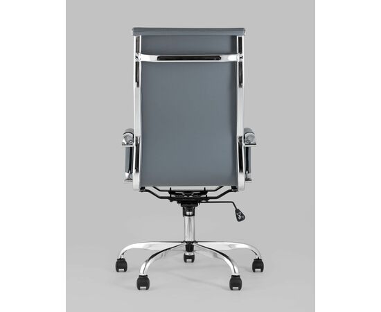 Кресло руководителя TopChairs City серый, изображение 9 | Интернет магазин мебели и декора LifeDekor