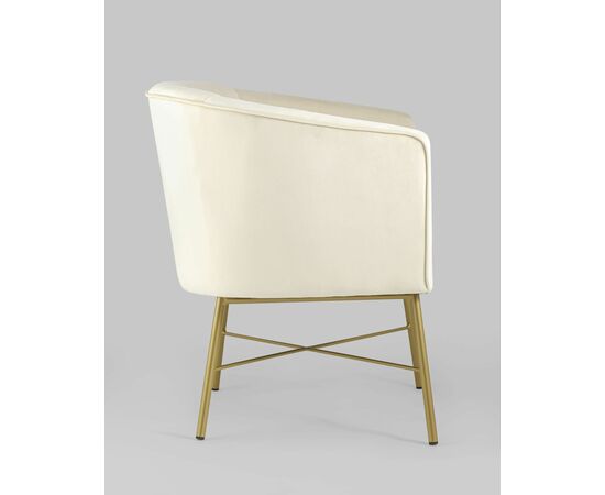 Кресло Шале велюр бежевый, изображение 9 | Интернет магазин мебели и декора LifeDekor