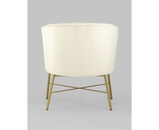 Кресло Шале велюр бежевый, изображение 10 | Интернет магазин мебели и декора LifeDekor