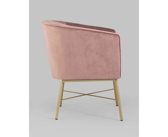 Кресло Шале велюр розовый, изображение 8 | Интернет магазин мебели и декора LifeDekor