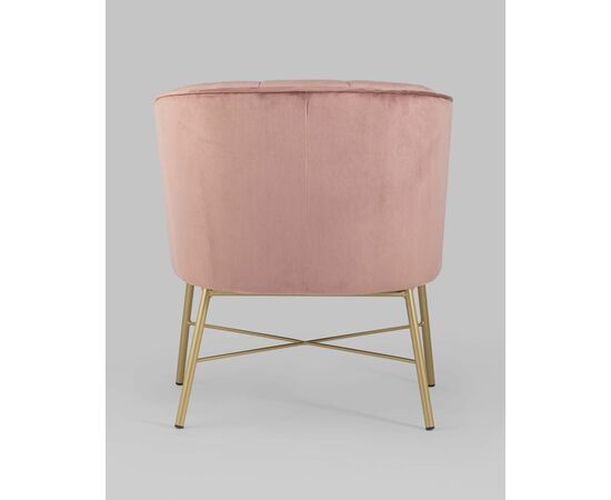 Кресло Шале велюр розовый, изображение 9 | Интернет магазин мебели и декора LifeDekor