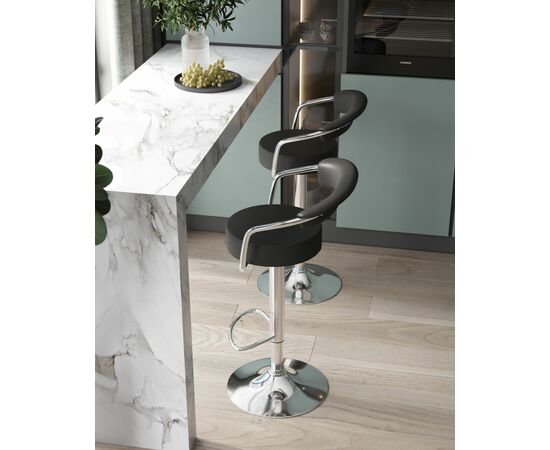 Стул барный Орион черный, изображение 9 | Интернет магазин мебели и декора LifeDekor