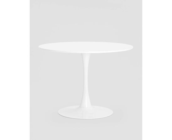 Стол Tulip D100 белый, изображение 2 | Интернет магазин мебели и декора LifeDekor