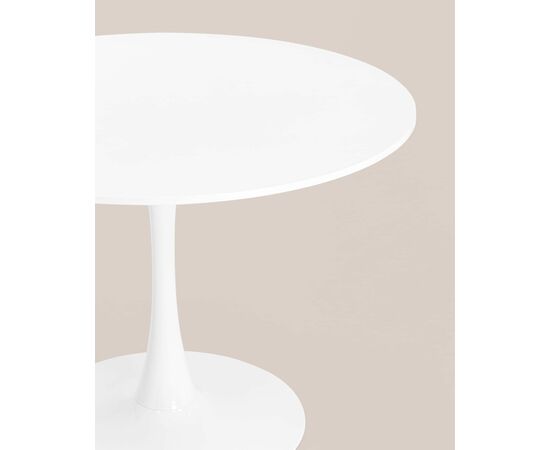 Стол Tulip D100 белый, изображение 12 | Интернет магазин мебели и декора LifeDekor