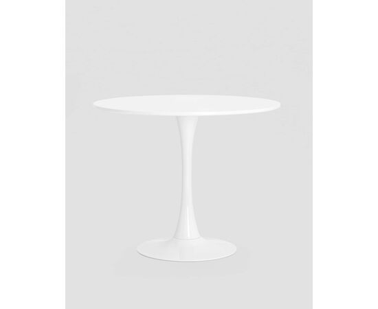 Стол Tulip D90 белый, изображение 2 | Интернет магазин мебели и декора LifeDekor