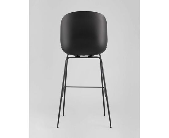 Стул барный Beetle PU со спинкой коричневый, изображение 7 | Интернет магазин мебели и декора LifeDekor