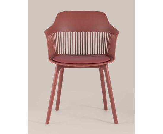 Стул Crocus с подушкой бордовый, изображение 7 | Интернет магазин мебели и декора LifeDekor