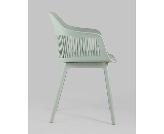 Стул Crocus с подушкой серо-зеленый, изображение 8 | Интернет магазин мебели и декора LifeDekor