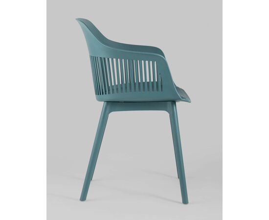 Стул Crocus с подушкой темно-бирюзовый, изображение 6 | Интернет магазин мебели и декора LifeDekor