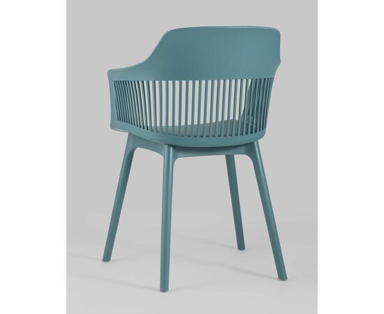 Стул Crocus с подушкой темно-бирюзовый, изображение 8 | Интернет магазин мебели и декора LifeDekor