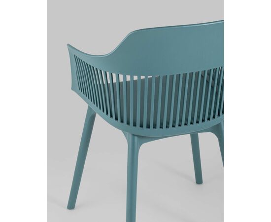 Стул Crocus с подушкой темно-бирюзовый, изображение 9 | Интернет магазин мебели и декора LifeDekor