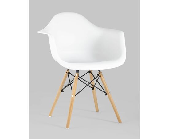 Стул DAW белый, изображение 2 | Интернет магазин мебели и декора LifeDekor