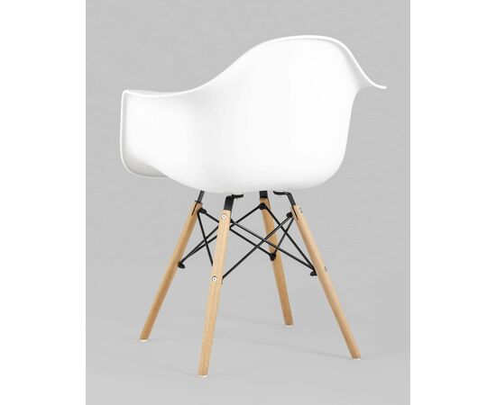 Стул DAW белый, изображение 8 | Интернет магазин мебели и декора LifeDekor