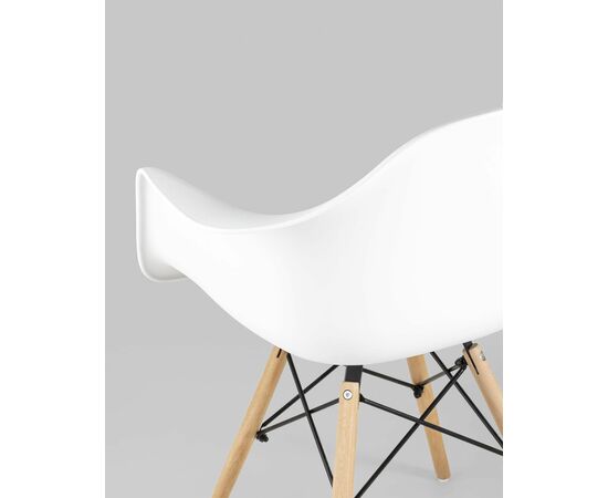 Стул DAW белый, изображение 9 | Интернет магазин мебели и декора LifeDekor