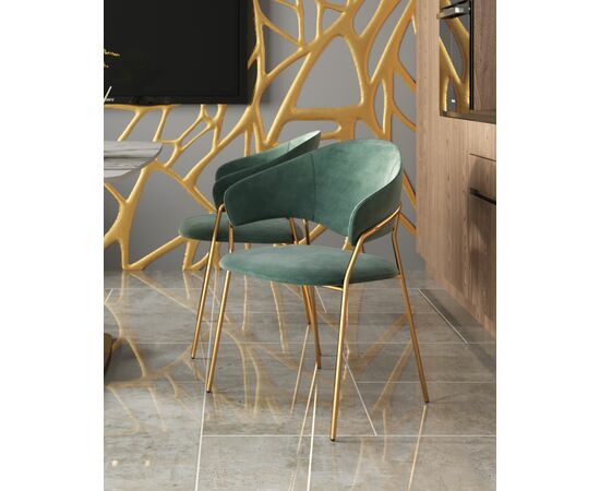 Стул Эвита мятный, изображение 4 | Интернет магазин мебели и декора LifeDekor